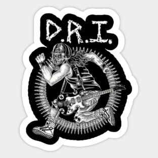 Dirty Rotten Imbeciles Band Sticker